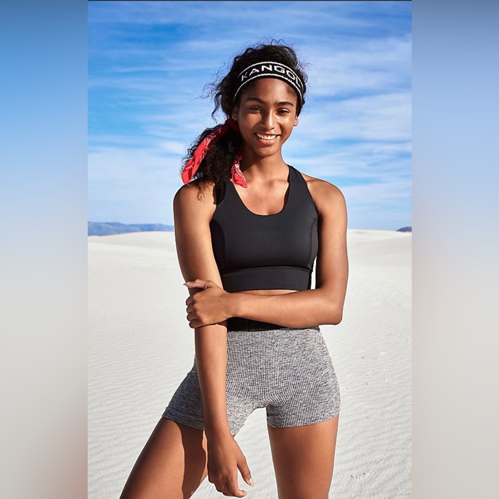 Free People Prajna Short in Heather Grey - Picture 1 of 9